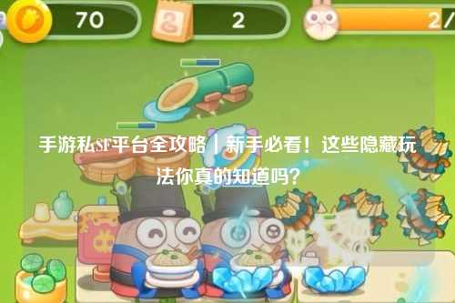 手游私SF平台全攻略｜新手必看！这些隐藏玩法你真的知道吗？