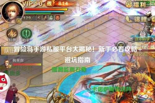 冒险岛手游私服平台大揭秘！新手必看攻略+避坑指南
