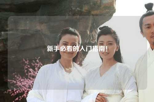 新手必看的入门指南！